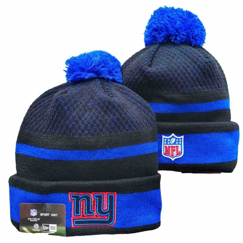 New York Giants Team Logo Black and Royal Pom Cuffed Knit Hat YD,We sell and wholesale New York Giants Team Logo Black and Royal Pom Cuffed Knit Hat YD on line form chian!